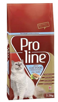 Proline Optimum Balıklı Yetişkin 1.5 kg Kedi Maması kullananlar yorumlar